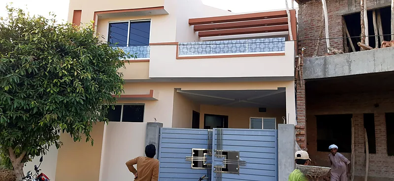 House 1133 Block R Wapda Town Phase 2 Multan front elevation 2019